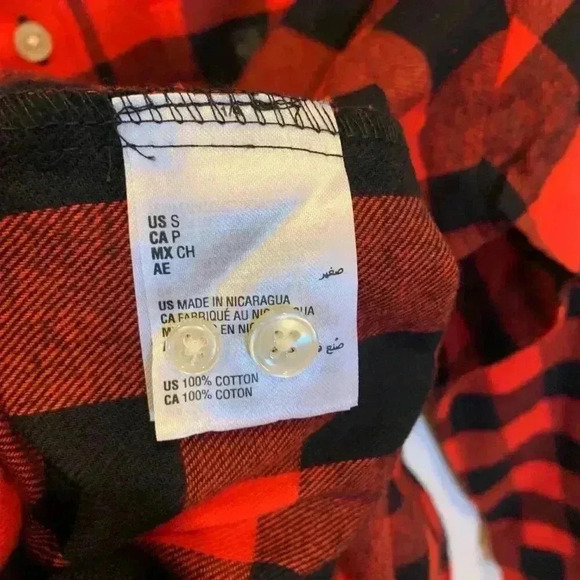 Mens Club Room Flannel S NWT -B2 - Picture 5 of 5